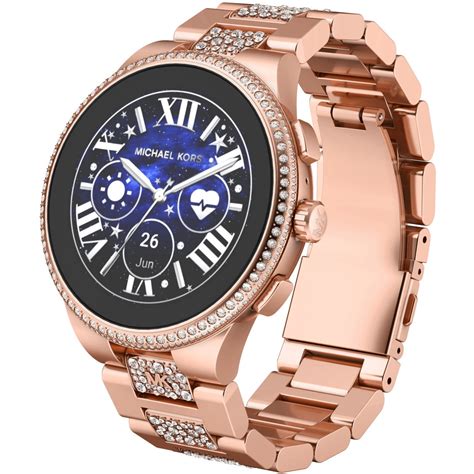 michael kors smartwatch herren gold|michael kors rose gold smartwatch.